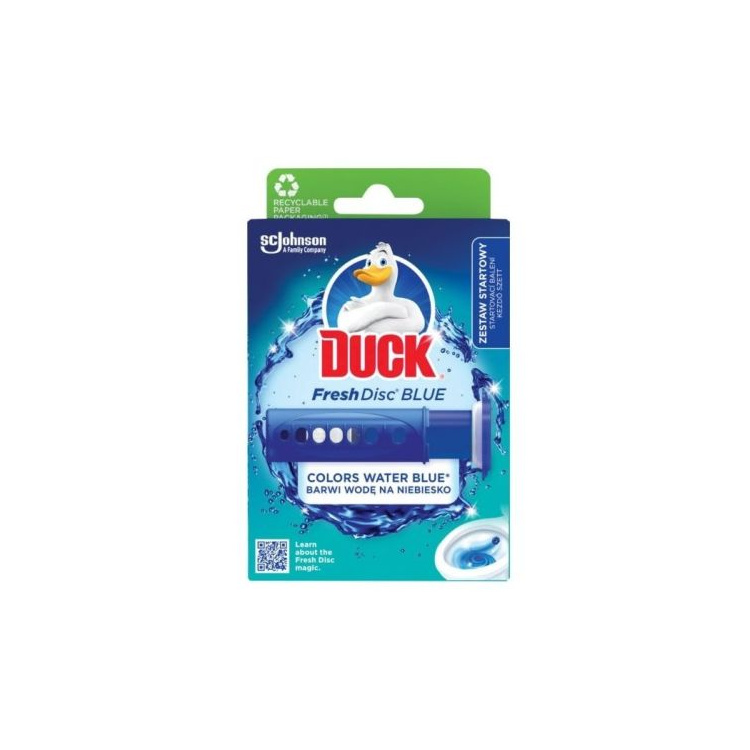 Duck WC čistič Fresh Discs Blue, 1 ks
