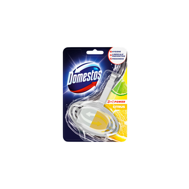 Domestos 3v1 Power Citrus WC blok, 35 g