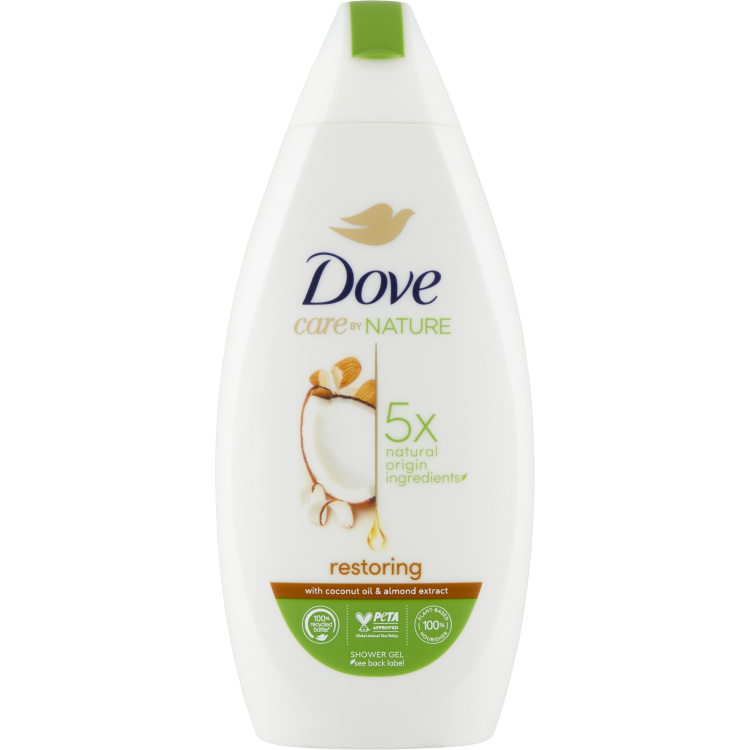 Dove Restoring Kokos a Mandle sprchový gel, 400 ml