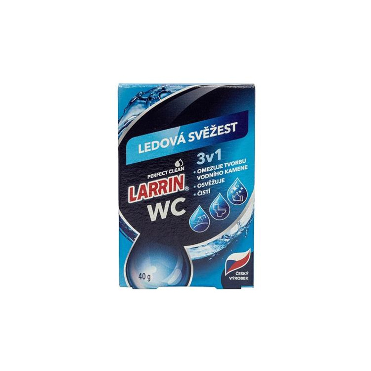 Larrin 3v1 Ledová svěžest WC závěs s náplní, 40 g