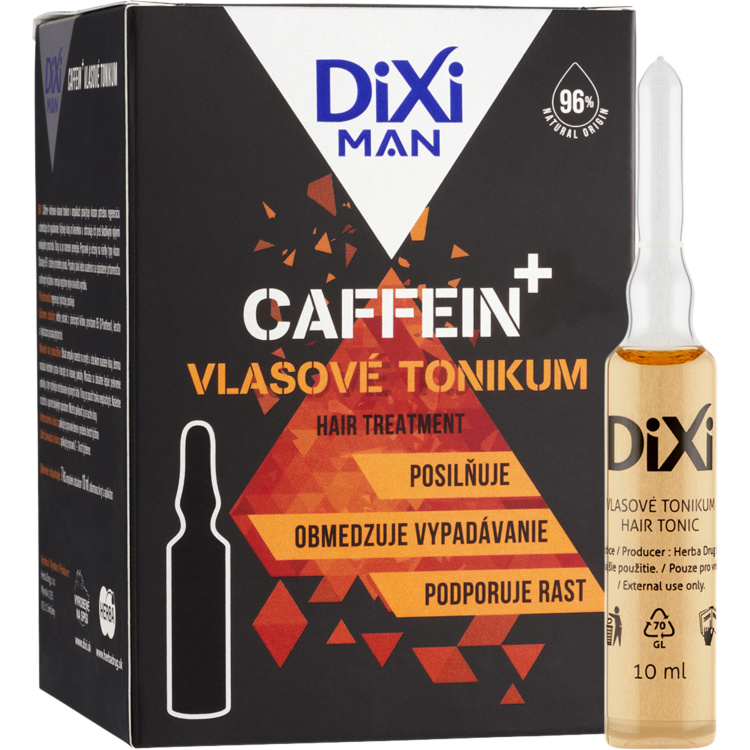 Dixi Man Caffein+ vlasové tonikum pro muže, 7× 10ml