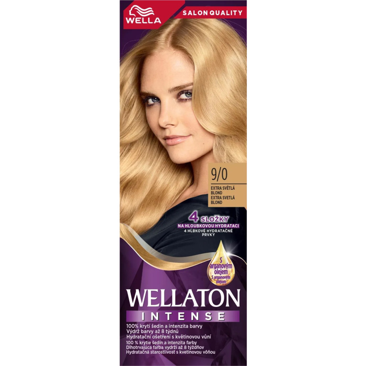 Wella barva na vlasy Wellaton Intense 9/0 ultra světlá blond, 110 ml