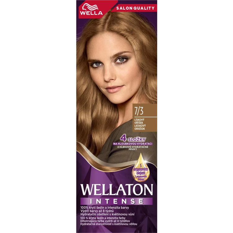 Wella barva na vlasy Wellaton Intense 7/3 lískový ořech, 110 ml