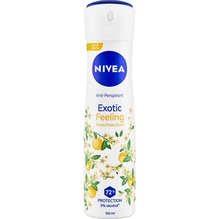 Nivea Exotic Feeling antiperspirant ve spreji, 150 ml