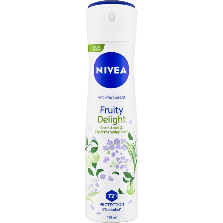 Nivea Fruity Delight antiperspirant ve spreji, 150 ml