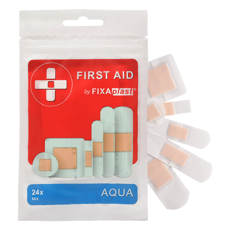 Fixaplast First Aid Aqua mix náplastí, 24 ks