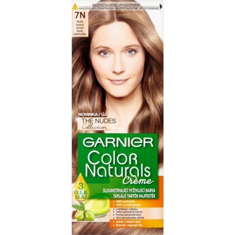 Garnier Color Naturals Créme barva na vlasy 7N Nude tmavá blond