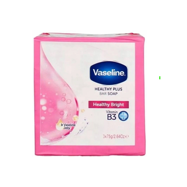 Vaseline mýdlo Healthy Bright, 3x 75 g