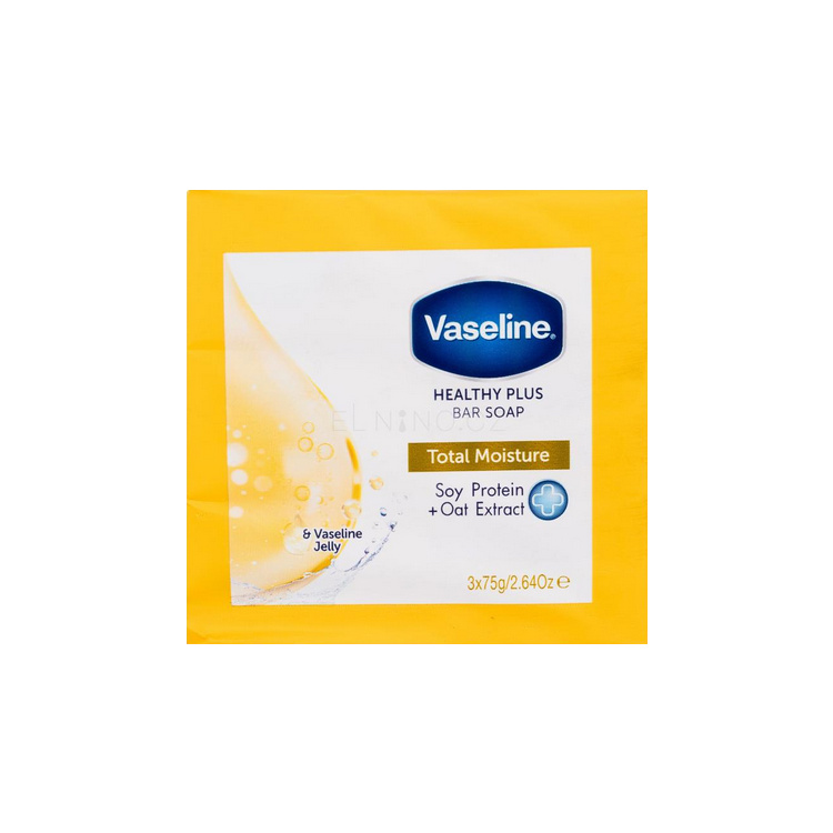 Vaseline mýdlo Total Moisture, 3x 75 g