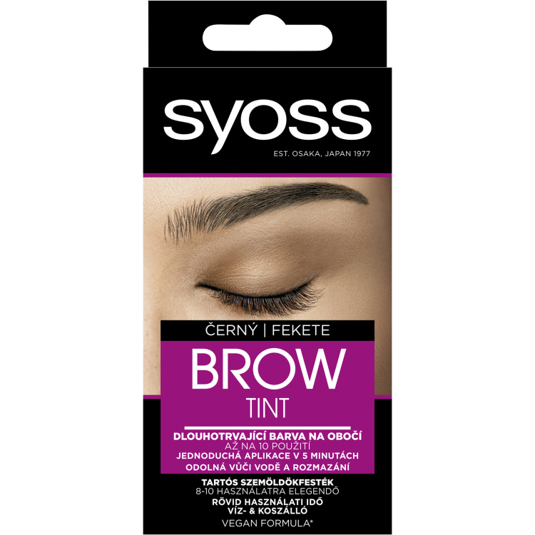 Syoss Brow Tint barva na obočí, černá