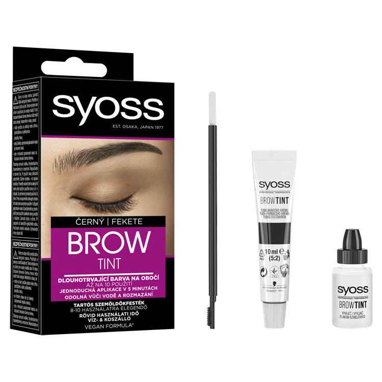 Syoss Brow Tint barva na obočí, černá