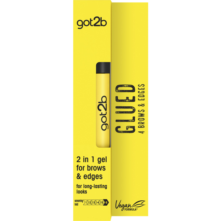 got2b Glued 4 Brows &amp; Edges gel na obočí a baby vlásky 2v1,16 ml