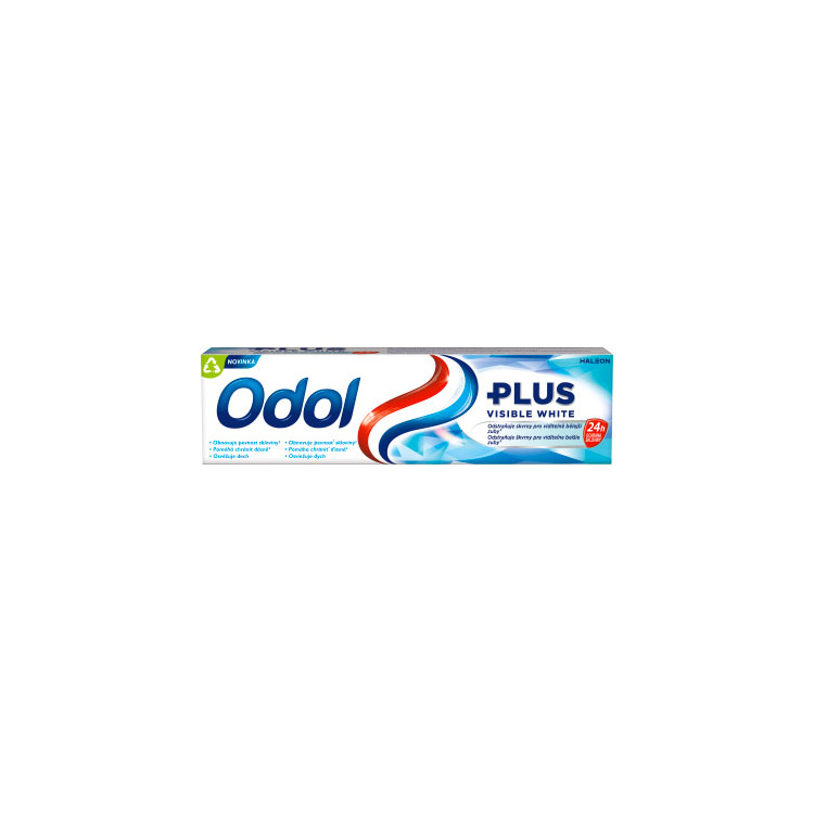 Odol Plus Visible White zubní pasta s fluoridem 75ml