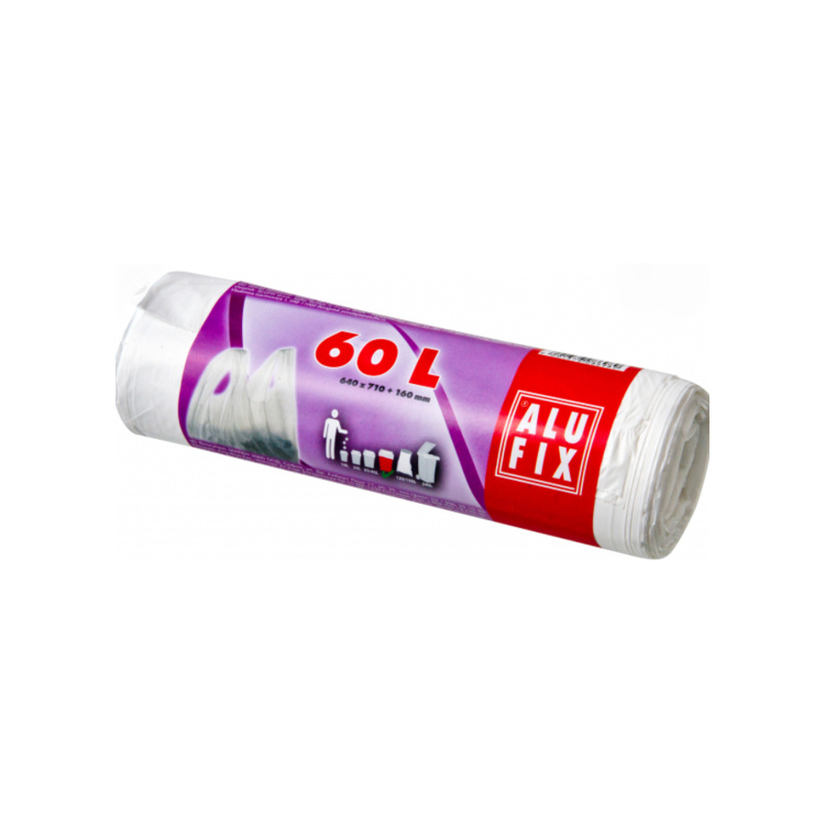 Alufix Pytle na odpadky s uchy 60 l 12 ks