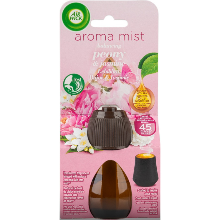 Airwick Aroma náplň vaporizér pivoňka a jasmín, 20 ml