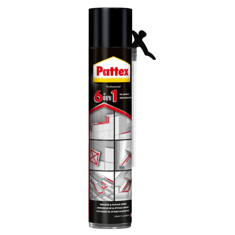 PATTEX PU lepidlo 6v1 - trubička, 750 ml