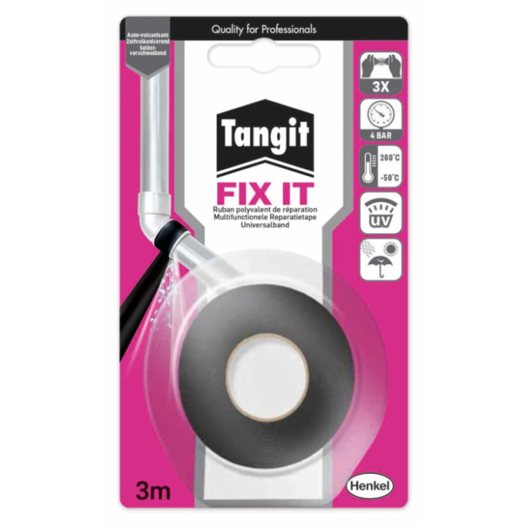 TANGIT Fix It - vulkanizační těsnicí páska, 3m