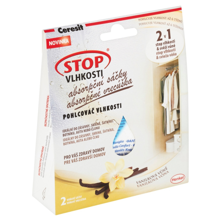 Ceresit Stop Vlhkosti Absorpční sáčky vanilková vůně 2 x 50g