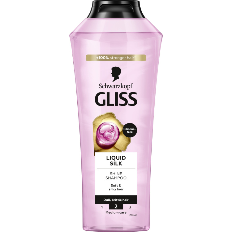 Gliss Kur Luquid Silk Gloss šampon na vlasy 400 ml
