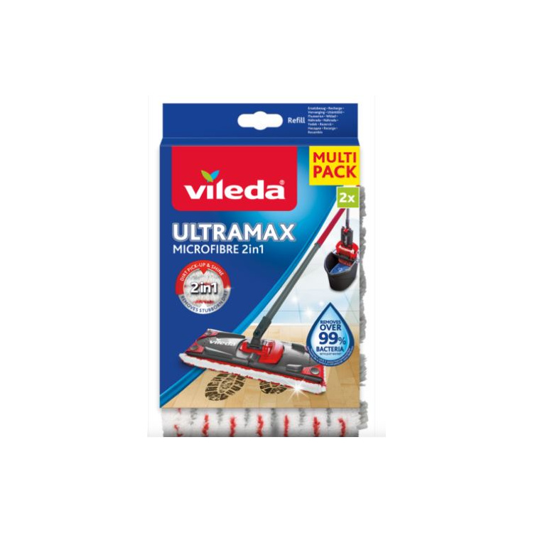 Vileda Ultramax Microfibre 2v1 náhradní potahy 2 ks