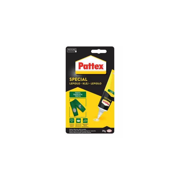 PATTEX lepidlo na textil Textile Repair 20g