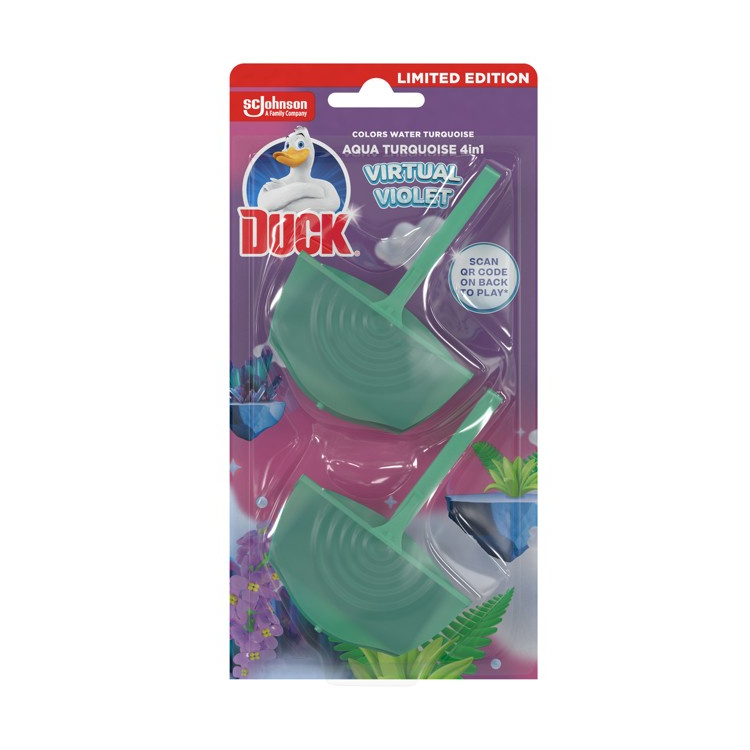 Duck WC blok 4in1 Coloring Virtual, 2x 36 ml