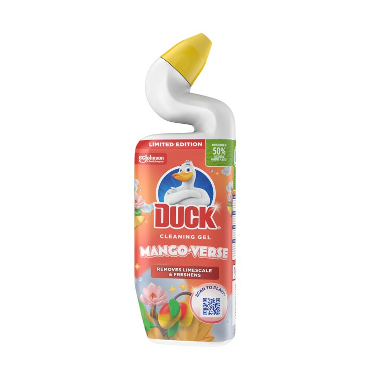 Duck WC čistič gel Mango Verse, 750 ml