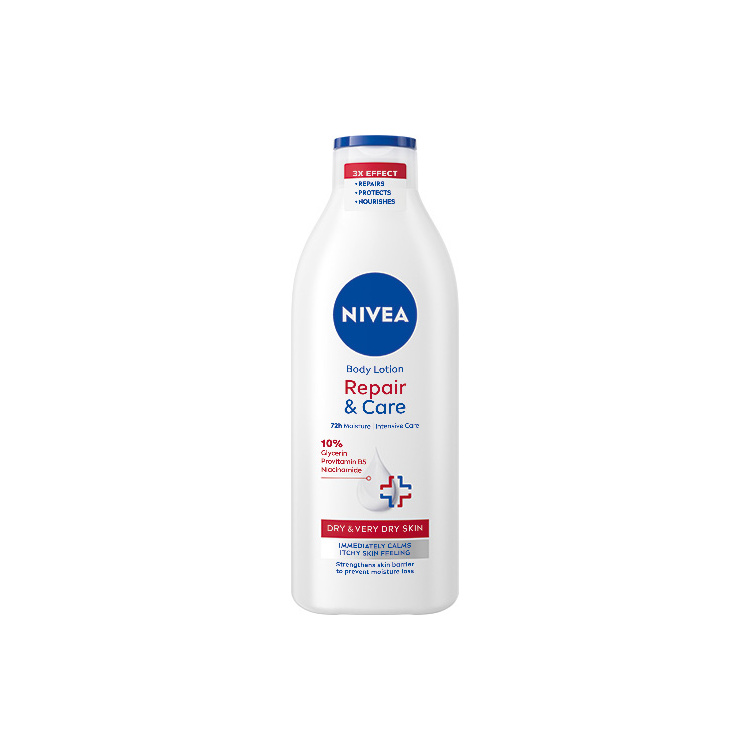 Nivea Repair &amp; Care pro suchou a hrubou pokožku, 400ml