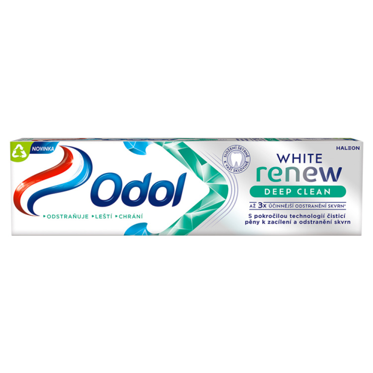 Odol White Renew Deep Clean zubní pasta s fluoridem 75ml