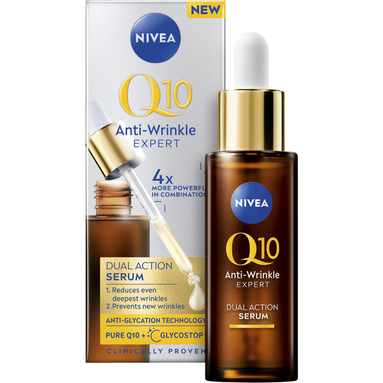 Nivea Sérum Q10 Anti-Wrinkle Expert duální sérum proti vráskám, 30 ml