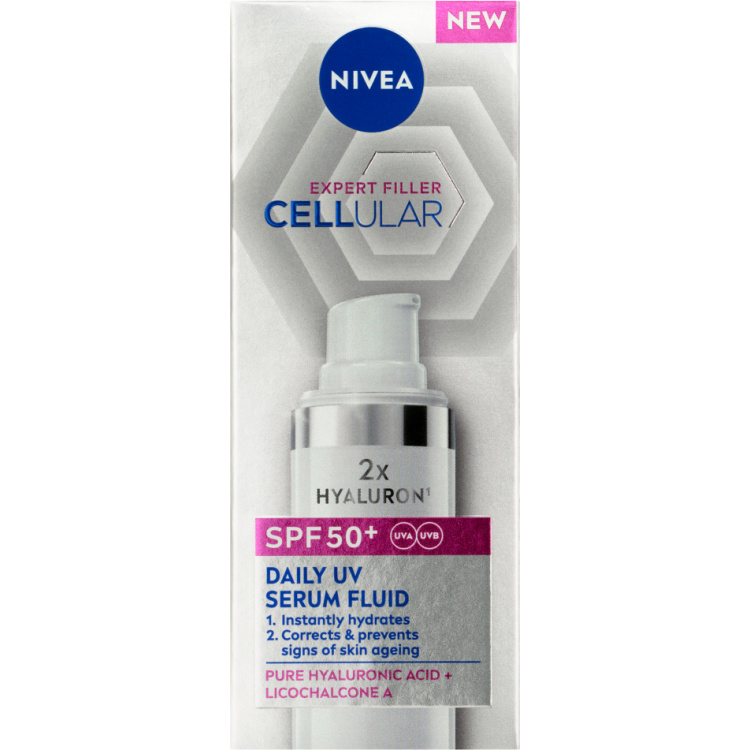 Nivea Denní UV sérum Cellular Expert Filler fluid OF 50+ 30ml