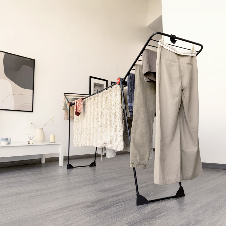 Vileda Infinity Flex sušák na prádlo, černý, 30 m