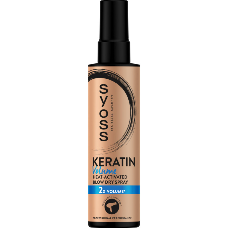 Syoss sprej pro tepelnou ochranu vlasů  Keratin Volume 200ml