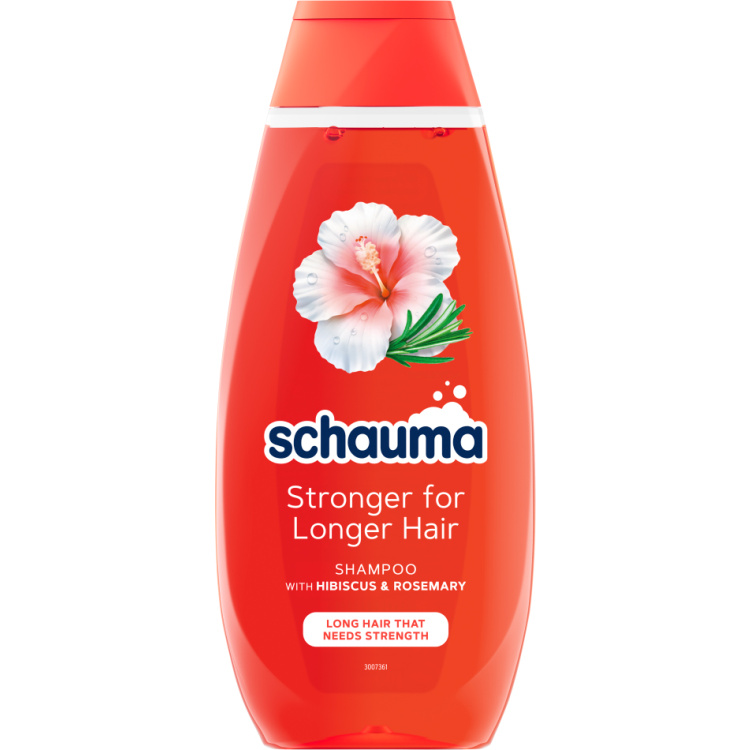 Schauma šampon Stronger for Longer Hair pro dlouhé vlasy s ibiškem a rozmarýnem 400ml
