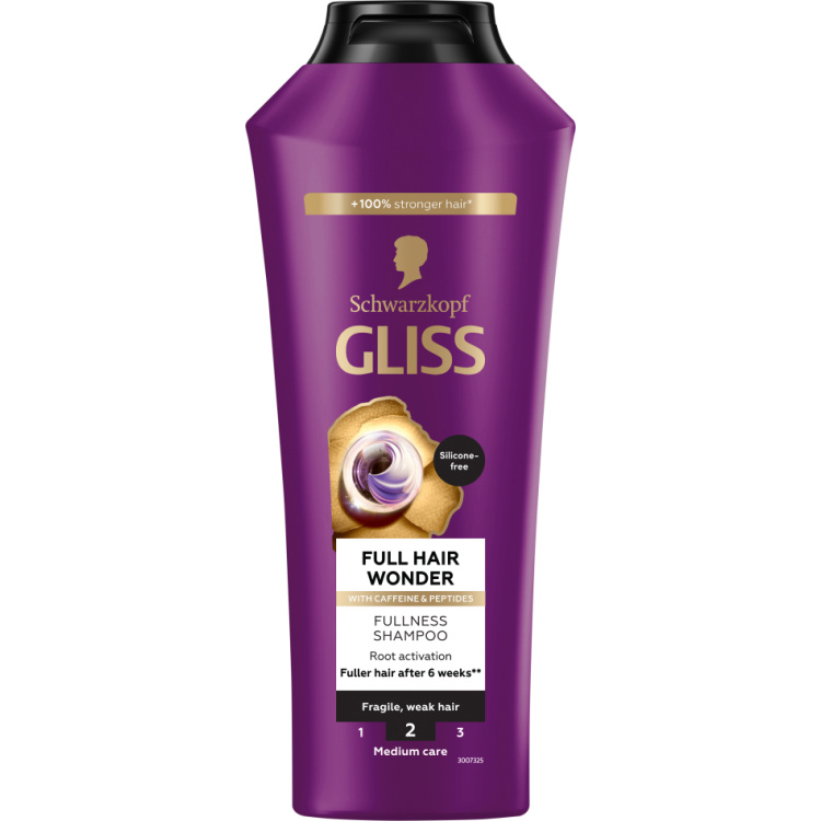 Schwarzkopf Gliss šampon  Full Hair Wonder 400ml