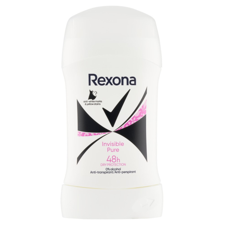 Rexona Invisible Pure tuhý antiperspirant 50ml