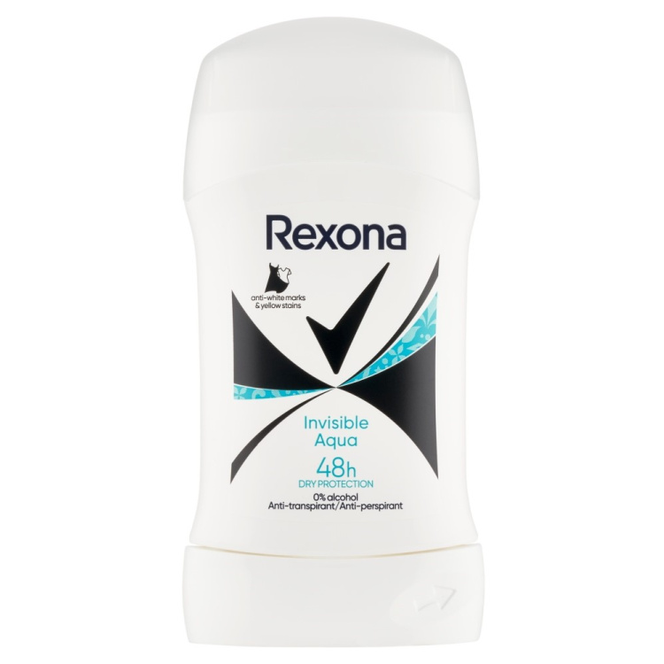 Rexona Invisible Aqua tuhý antiperspirant 50 ml