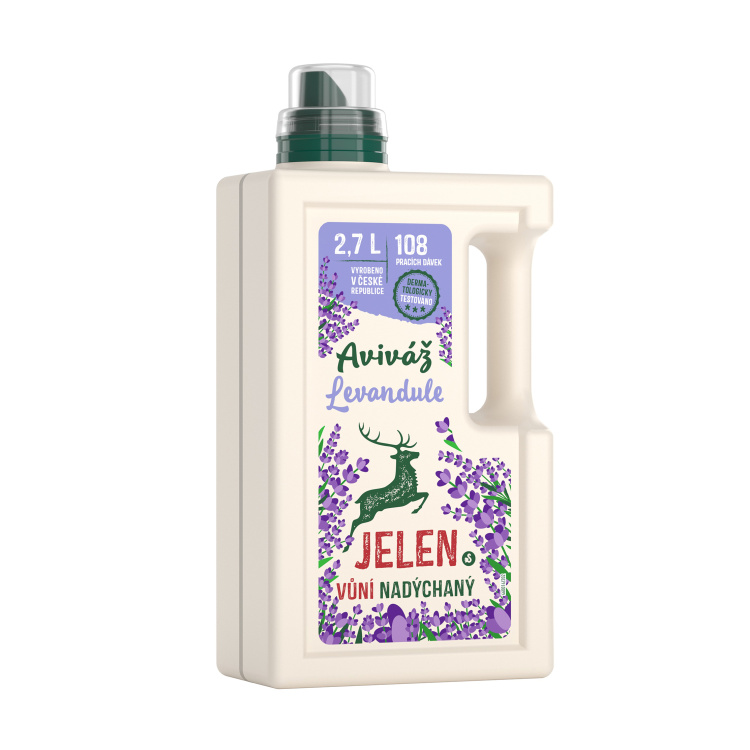 Jelen aviváž levandulová, 108 praní, 2,7 l