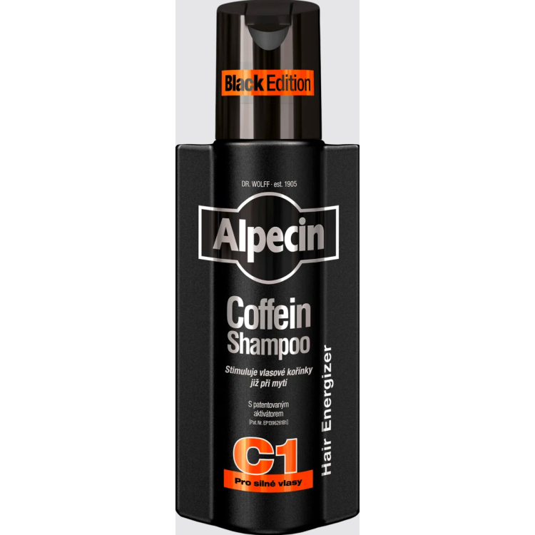 Alpecin šampon na vlasy Coffein C1 Black Edition, 250 ml