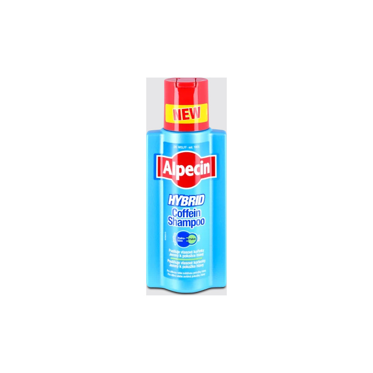 Alpecin Hybrid kofeinový šampon na vlasy pro citlivou pokožku hlavy, 250 ml