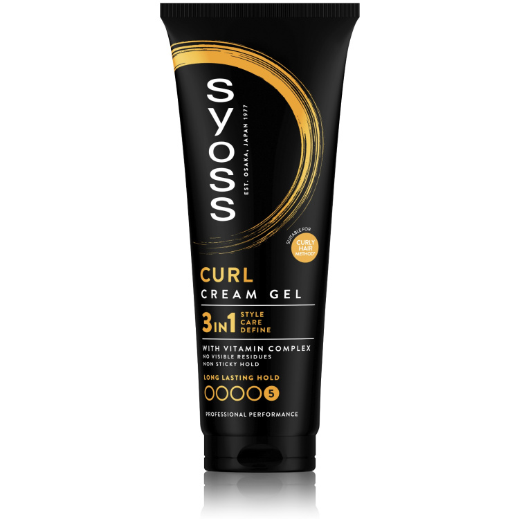 Syoss Curl 3v1 stylingový gel na vlasy 250ml