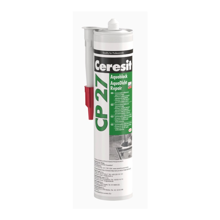 CERESIT CP 27 AQUABLOCK, černá 300 ml