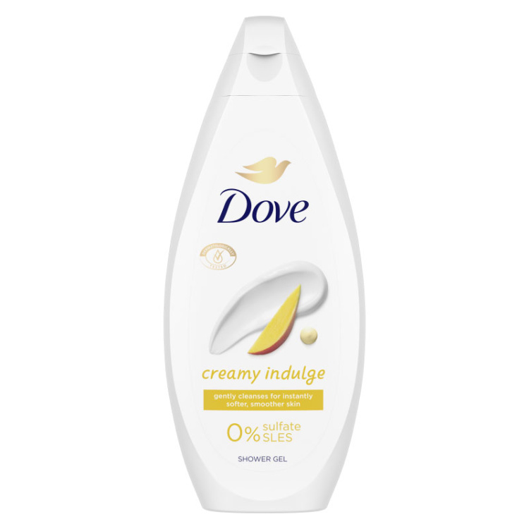 Dove Creamy Indulge sprchový gel, 250 ml