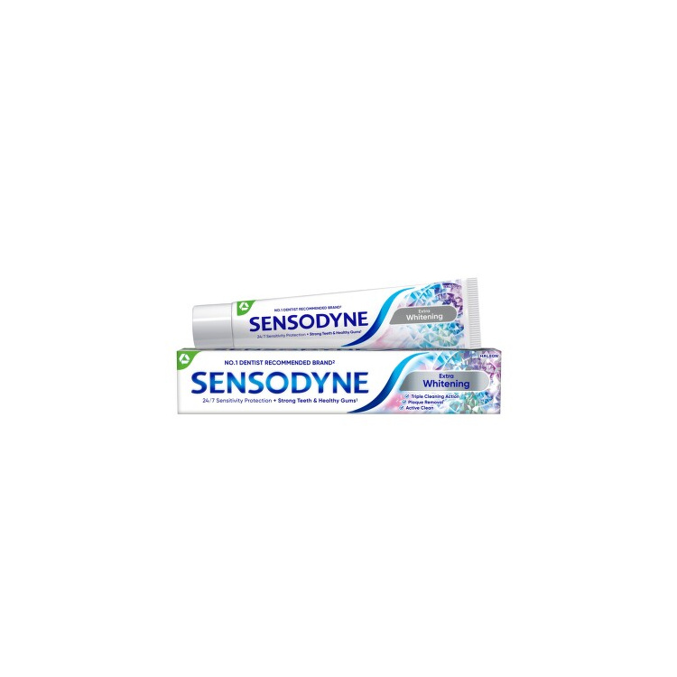 Sensodyne Extra Whitening zubní pasta, 75 ml