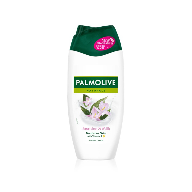 Palmolive Naturals Jasmine &amp; Milk – krémový sprchový gel 250 ml