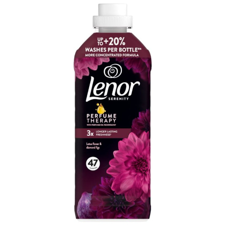 Lenor Diamons &amp; Lotus Flower aviváž 47 praní, 987 ml