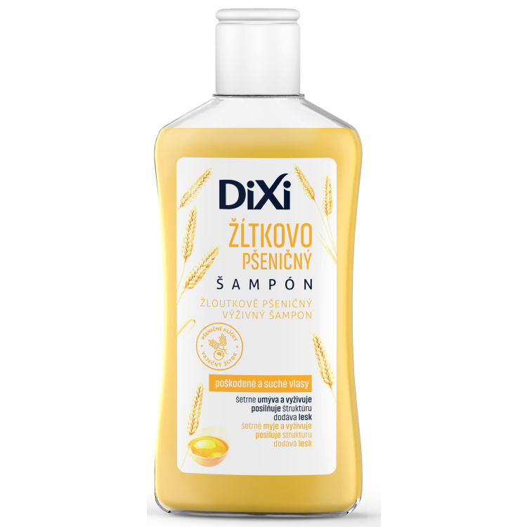 Dixi Žloutkově-pšeničný šampon na poškozené vlasy 100 ml