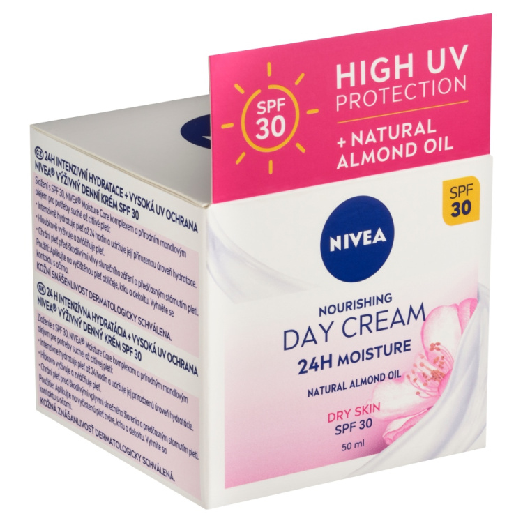 Nivea Výživný denní krém pro suchou až citlivou pleť SPF30 50ml