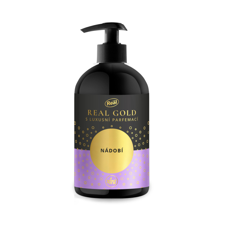 REAL GOLD Na nádobí s luxusní parfemací 500 g