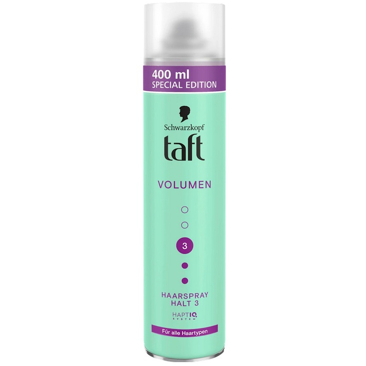 Taft lak na vlasy Volumen, fixace 3, 400 ml